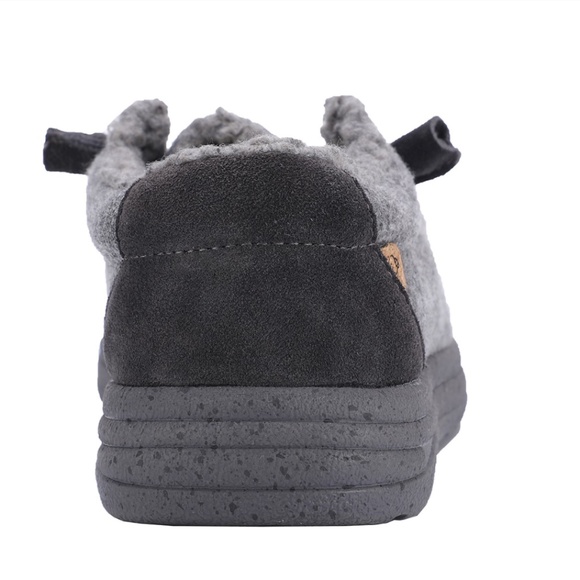 LAMO Samuel Grey Wool Slip On Casual Shoes Mens 11 NEW - Picture 7 of 7